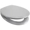 Euroshowers Rainbow Soft Close Toilet Seat - Light Grey