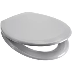 Euroshowers Rainbow Soft Close Toilet Seat - Light Grey