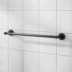 Miller Bond 495mm Black Towel Rail