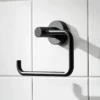 Miller Bond Black Toilet Roll Holder