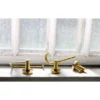 Miller Bond Polished Untreated Brass Toilet Roll Holder