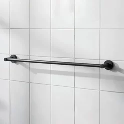 Miller Bond 645mm Black Towel Rail