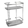 Miller - Classic D-Shaped 2-Tier Shower Basket