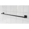 Miller Atlanta 645mm Matt Black Towel Rail