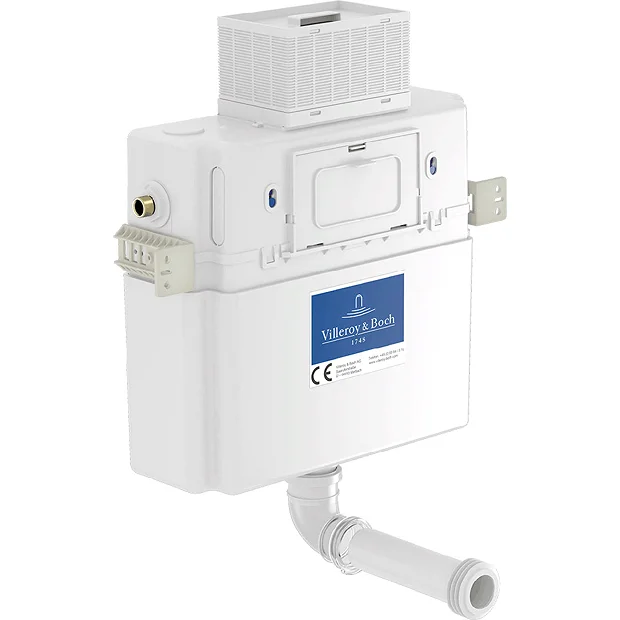 Villeroy & Boch Villeroy And Boch ViConnect Dual Flush Concealed Cistern For Wall Hung Pan 1 Villeroy & Boch Villeroy And Boch ViConnect Dual Flush Concealed Cistern For Wall Hung Pan