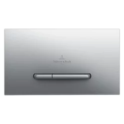Villeroy & Boch Villeroy And Boch ViConnect Brushed Chrome Dual Flush Plate