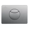 Villeroy & Boch Villeroy And Boch ViConnect Brushed Chrome Dual Flush Plate