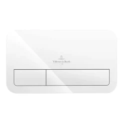 Villeroy & Boch Villeroy And Boch ViConnect White Dual Flush Plate -smedbo shop 92249068 d1