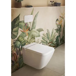 Villeroy & Boch Villeroy And Boch ViConnect White Dual Flush Plate