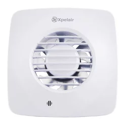 Xpelair LV100 Simply Silent 4" Square SELV Bathroom Fan With Timer + Wall Kit 7 Xpelair LV100 Simply Silent 4" Square SELV Bathroom Fan With Timer + Wall Kit -smedbo shop 93032aw d1 1