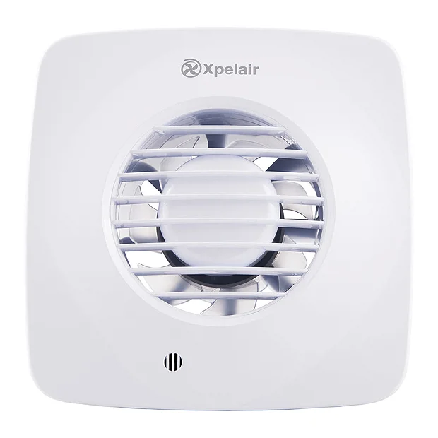 Xpelair LV100 Simply Silent 4" Square SELV Bathroom Fan With Timer + Wall Kit 3 Xpelair LV100 Simply Silent 4" Square SELV Bathroom Fan With Timer + Wall Kit - Image 3