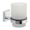 Roper Rhodes Glide Frosted Glass Toothbrush Holder