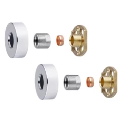 Cruze Bathroom Cruze Round Easy Fix Kit Bracket For Bar Shower Valves