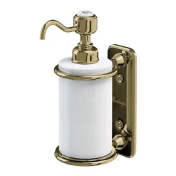 Urlington Bathroom Burlington Gold Single Soap Dispenser
