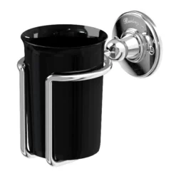 Urlington Bathroom Burlington Black Tumbler Holder