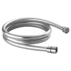 Nuie 1.5m Smooth Silver Flex Hose