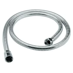 Nuie 2m Shower Flex Hose - Chrome