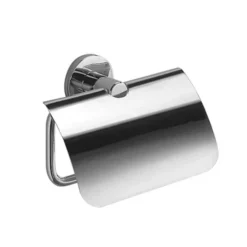 Inda - Touch Toilet Roll Holder With Cover