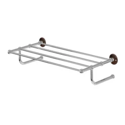 Urlington Bathroom Burlington Towel Rack - Walnut