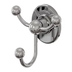 Urlington Bathroom Burlington Chrome Triple Robe Hook