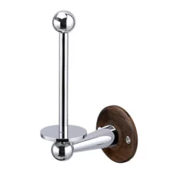 Urlington Bathroom Burlington Spare Toilet Roll Holder - Walnut