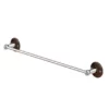 Urlington Bathroom Burlington Single Towel Rail - Walnut
