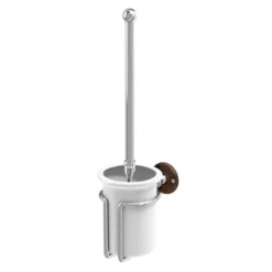 Urlington Bathroom Burlington Toilet Brush Holder - Walnut