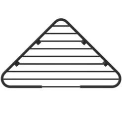 Ideal Standard Silk Black IOM Corner Shower Basket 5 Ideal Standard Silk Black IOM Corner Shower Basket -smedbo shop a9105xg d1