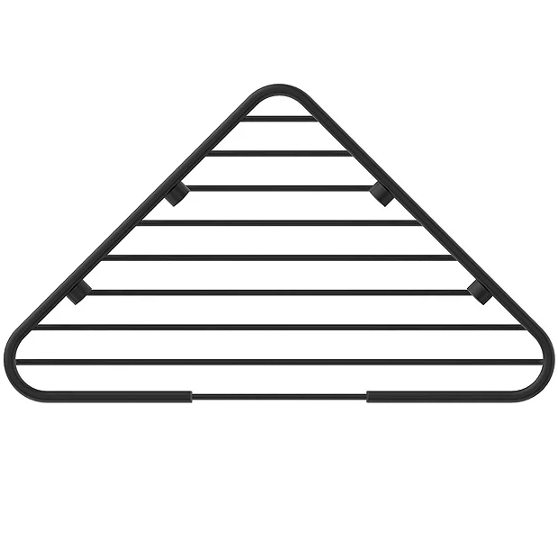 Ideal Standard Silk Black IOM Corner Shower Basket 3 Ideal Standard Silk Black IOM Corner Shower Basket - Image 3