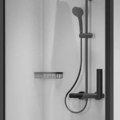 Ideal Standard Silk Black IOM Corner Shower Basket