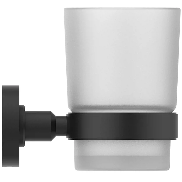Ideal Standard Silk Black IOM Tumbler & Holder 3 Ideal Standard Silk Black IOM Tumbler & Holder - Image 3