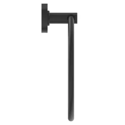 Ideal Standard Silk Black IOM Towel Ring -smedbo shop a9130xg d1
