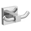 Milan Bathroom Milan Double Robe Hook - Chrome