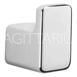 Sagittarius Rimini Single Robe Hook - Chrome