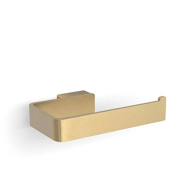 HIB Atto Brushed Brass Toilet Roll Holder 1 HIB Atto Brushed Brass Toilet Roll Holder