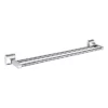 Heritage Bathroom Heritage Chancery Double Towel Rail - Chrome