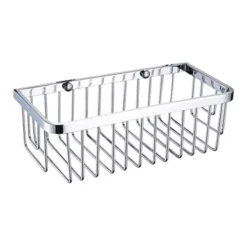 Heritage Bathroom Heritage Rectangle Wire Basket - Chrome