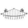 Heritage Bathroom Heritage Corner Wire Basket - Chrome