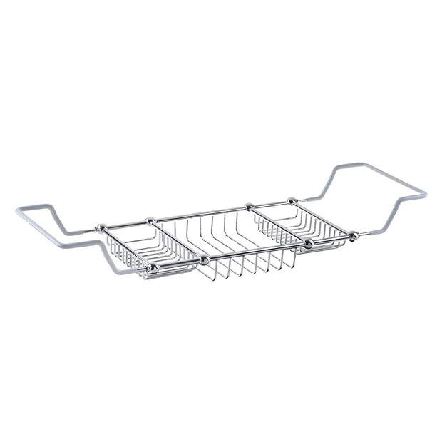 Heritage Bathroom Heritage Bath Rack - Chrome 1 Heritage Bathroom Heritage Bath Rack - Chrome