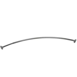 Croydex Telescopic Curved Shower Cubicle Rod - Chrome