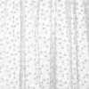 Croydex Silver Mosaic PVC Shower Curtain W1800 X H1800mm
