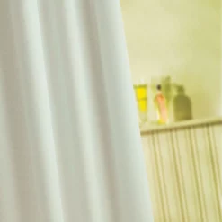 Croydex Ivory Textile Shower Curtain W1800 X H1800mm 7 Croydex Ivory Textile Shower Curtain W1800 X H1800mm -smedbo shop af159017ai1