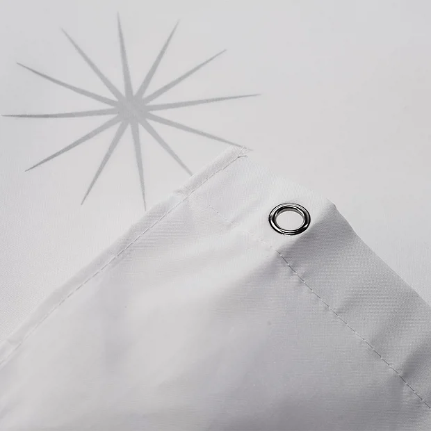 Croydex Stellar Textile Shower Curtain W1800 X H1800mm 3 Croydex Stellar Textile Shower Curtain W1800 X H1800mm - Image 3