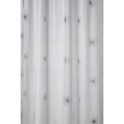 Croydex Stellar Textile Shower Curtain W1800 X H1800mm