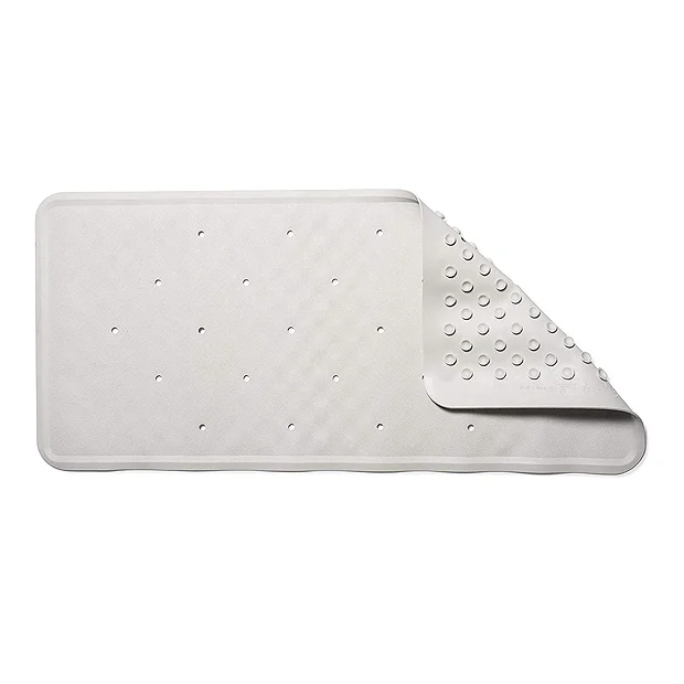 Croydex Anti-Bacterial White Bath Mat 740 X 340mm 3 Croydex Anti-Bacterial White Bath Mat 740 X 340mm - Image 3