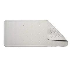 Croydex Anti-Bacterial White Bath Mat 900 X 370mm -smedbo shop ag182622 d1