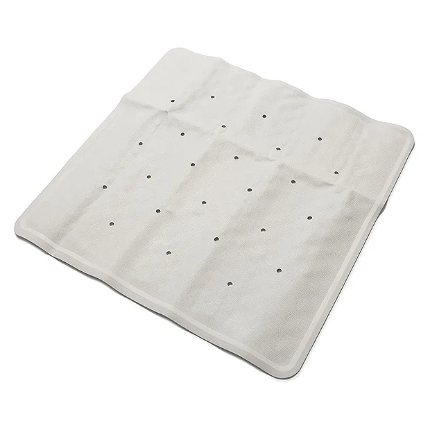 Croydex Anti-Bacterial White Shower Tray Mat 530 X 530mm 2 Croydex Anti-Bacterial White Shower Tray Mat 530 X 530mm - Image 2