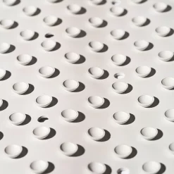 Croydex Bubbles Anti-Bacterial Rubber Bath Mat White -smedbo shop ag320022ai3