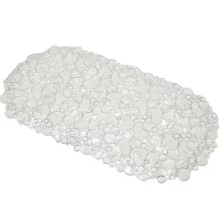 Croydex Bubbles PVC Bath Mat - 700 X 350mm - Clear