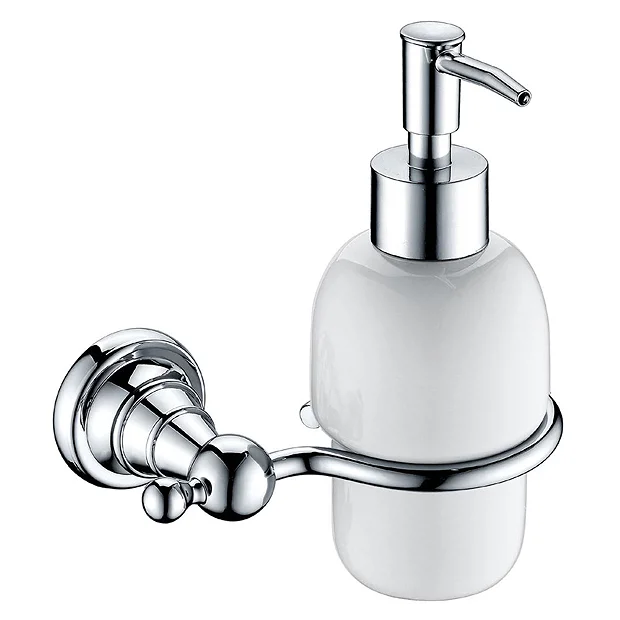 Heritage Bathroom Heritage Holborn Soap Dispenser - Chrome 1 Heritage Bathroom Heritage Holborn Soap Dispenser - Chrome
